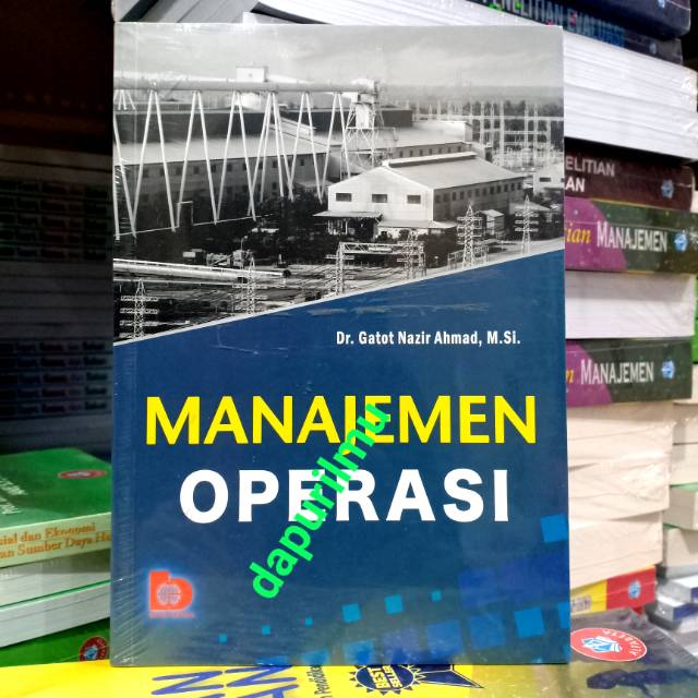 Jual Buku Original: Manajemen Operasi (MANAJEMEN OPERASI ) | Shopee ...