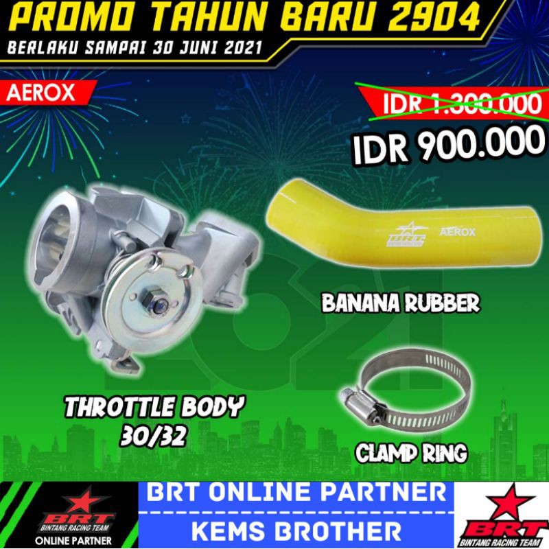 TB AEROX BRT 30 32 dan 34 PLUS VELOCITY