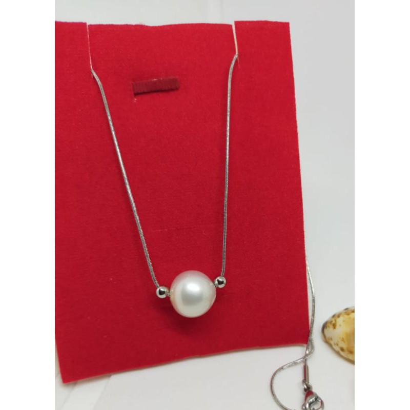 kalung mutiara laut asli dari lombok murah