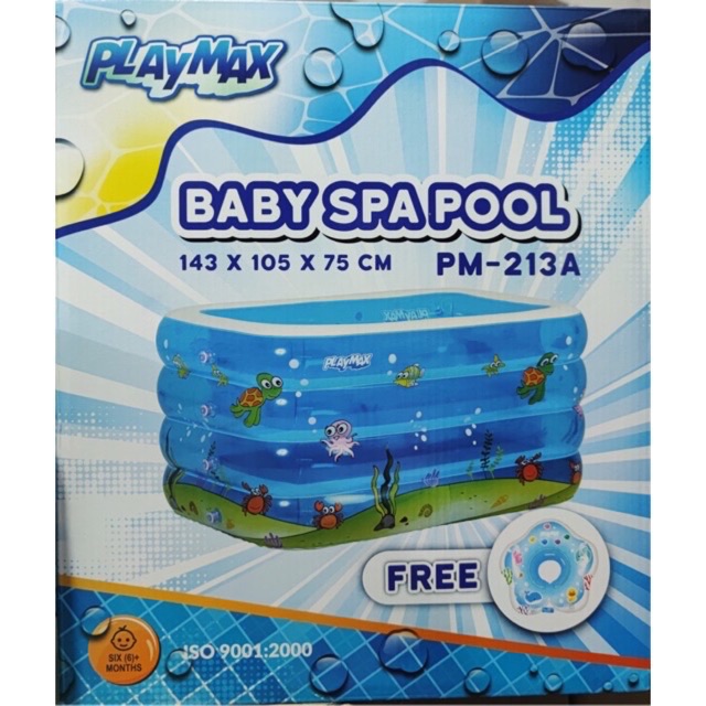 Kolam spa bayi playmax / intime - baby pool spa