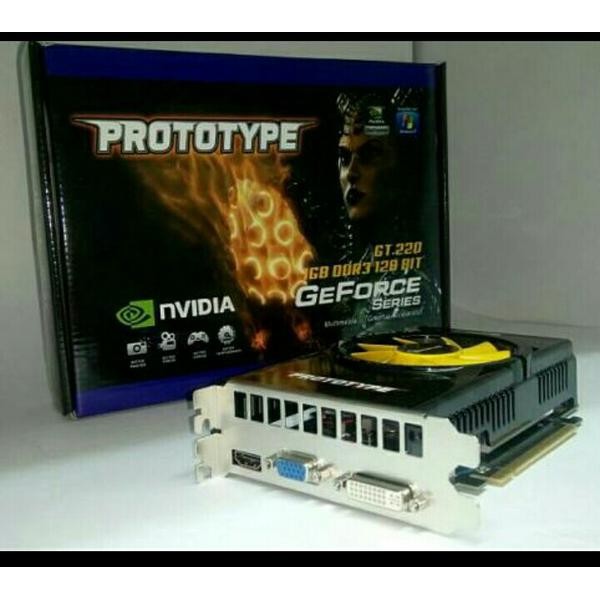Vga Prototype Gt220 1gb Ddr3 128bit