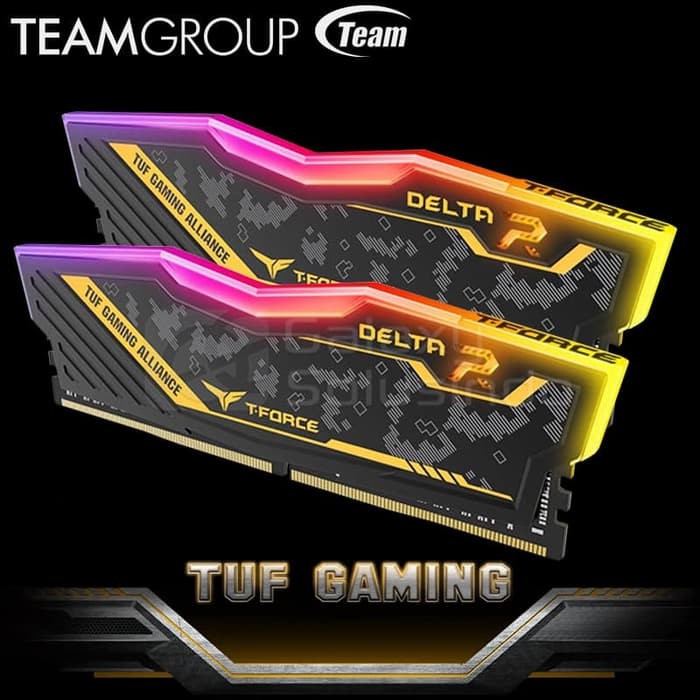 TEAM DELTA TUF RGB DDR4 32GB kit PC25600 3200Mhz (2X16GB TF9D432G32)