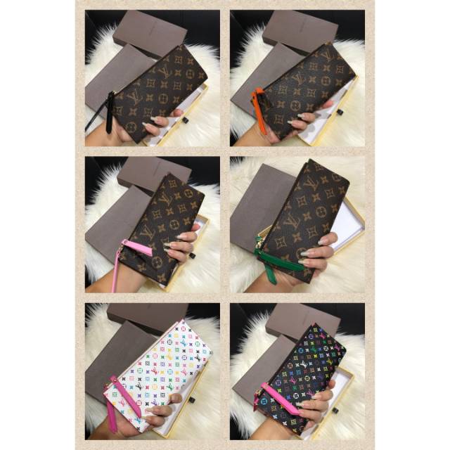 LV Dompet Lipat 2 FREE Box