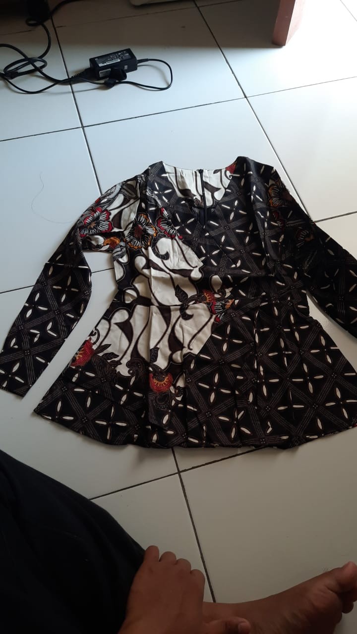 Batik Wanita - Atasan Blouse Batik Wanita Fashion 606