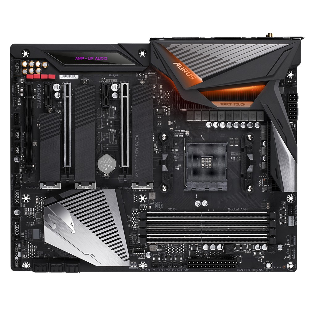 GIGABYTE X570 AORUS ULTRA - Motherboard AMD AM4 ATX DDR4 M.2 NVMe