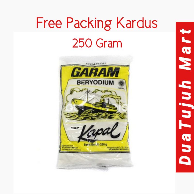 Garam Cap Kapal 250 gram