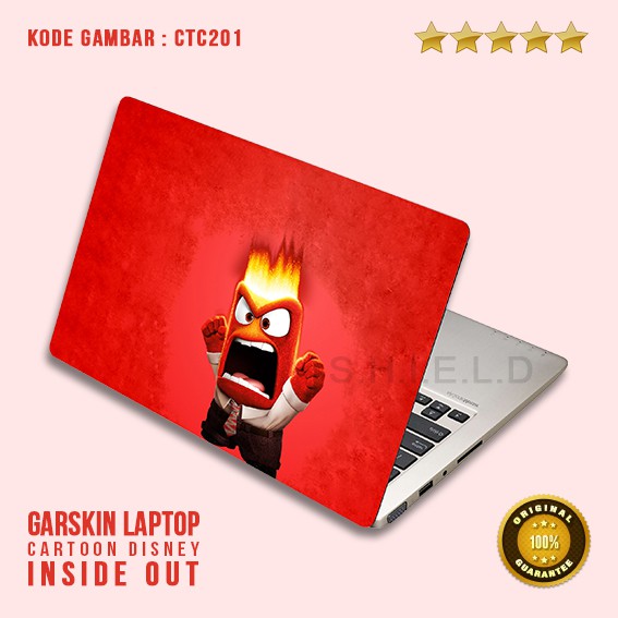 Garskin / Skin / Cover / Stiker Laptop - Ct Ctb inside Out 1