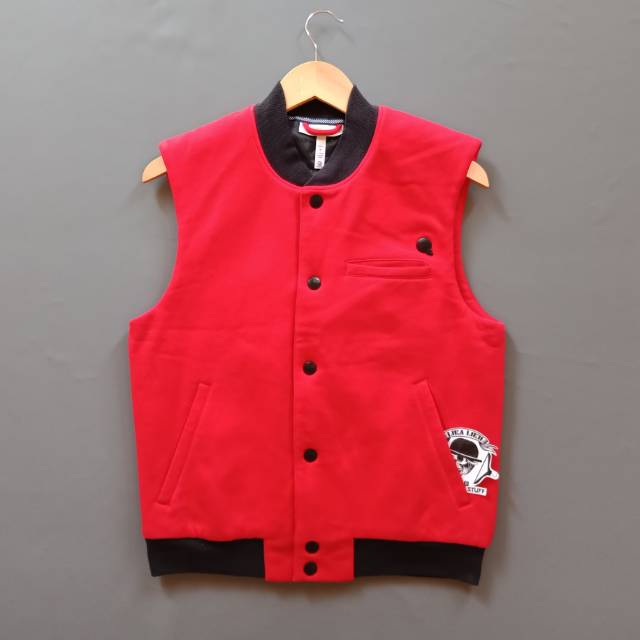 Jaket Varsity vest Adidas rompi