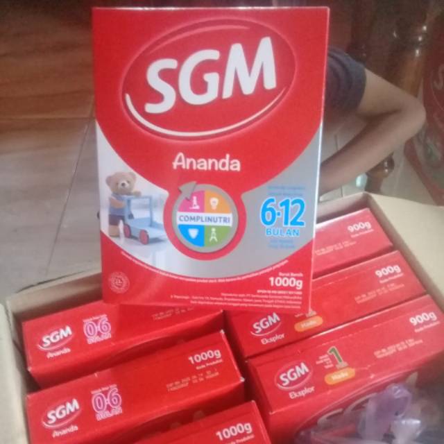 Susu SGM 0-6 bulan dan 6-12 bulan