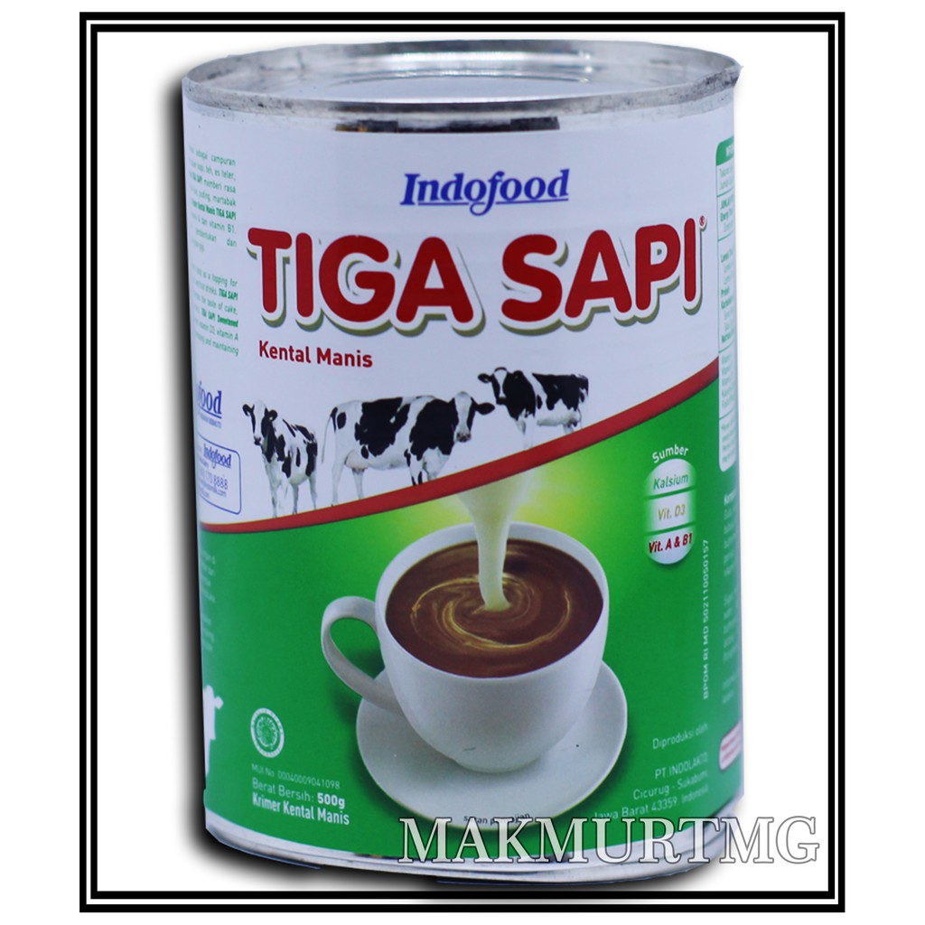 

INDOFOOD TIGA SAPI KENTAL MANIS 500gr