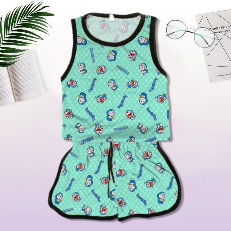 VINCE - Setelan playset anak singlet / Set balita motif unisex