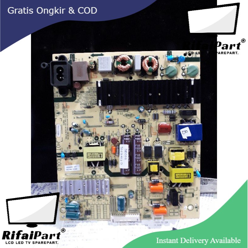 Regulator Coocaa 50E2A12G - Power Supply Led Coocaa 50E2A12G - Mesin Tv Led Coocaa 50E2A12G ORI