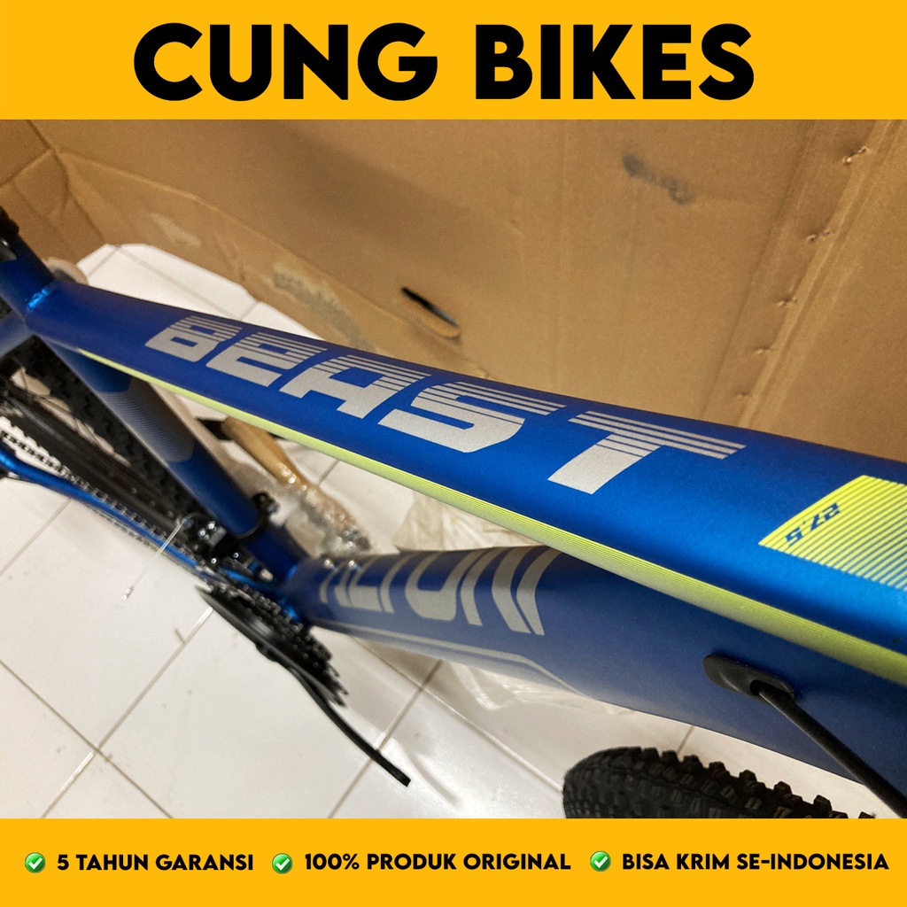 Sepeda Gunung Element Alton Beast 1.0  MTB 27.5 Inch inner cable 3 x 8 Speed by Element Bike