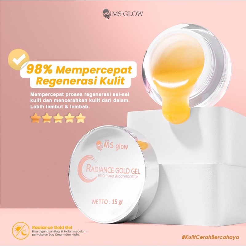 RADIANCE GOLD GEL TERMURAH