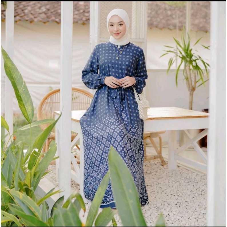 Jasmine Dress Muslim Denim
