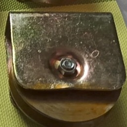 Roda Pagar 15 cm Bulat Besi As Tebal