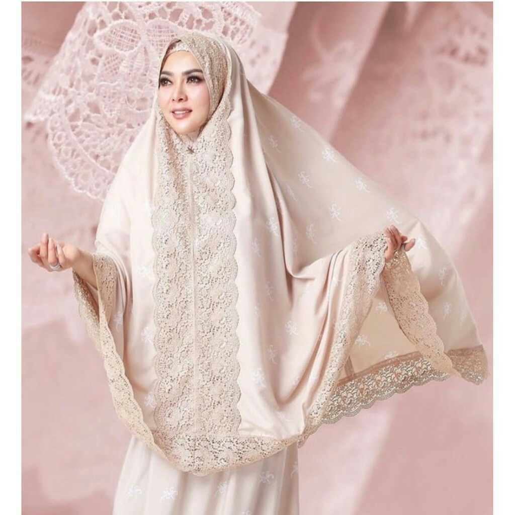 MUKENA DEWASA BORDIR KHAS MEWAH MUKENA SUTRA HQ