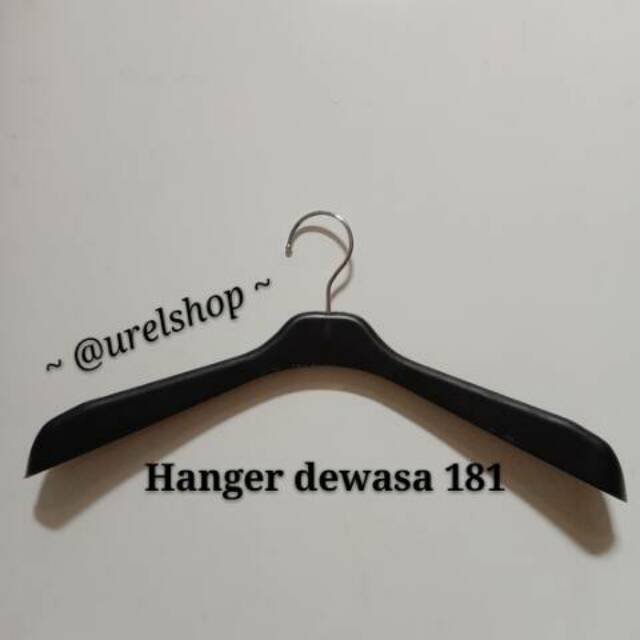 Hanger Baju Dewasa tipe 181 Hitam Harga SATUAN