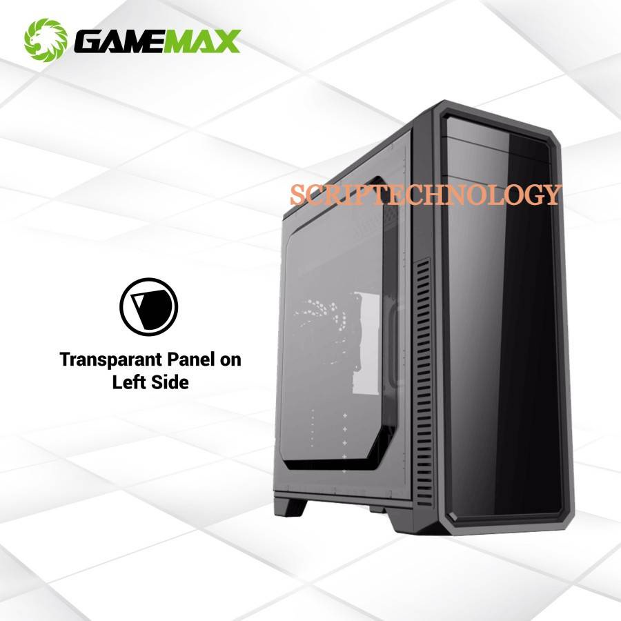 Casing PC Gamemax G561 SC Casing Komputer bonus fan case 3pcs