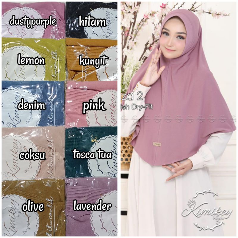 JILBAB INSTAN SYAZA 2  by KIMIKEY-2