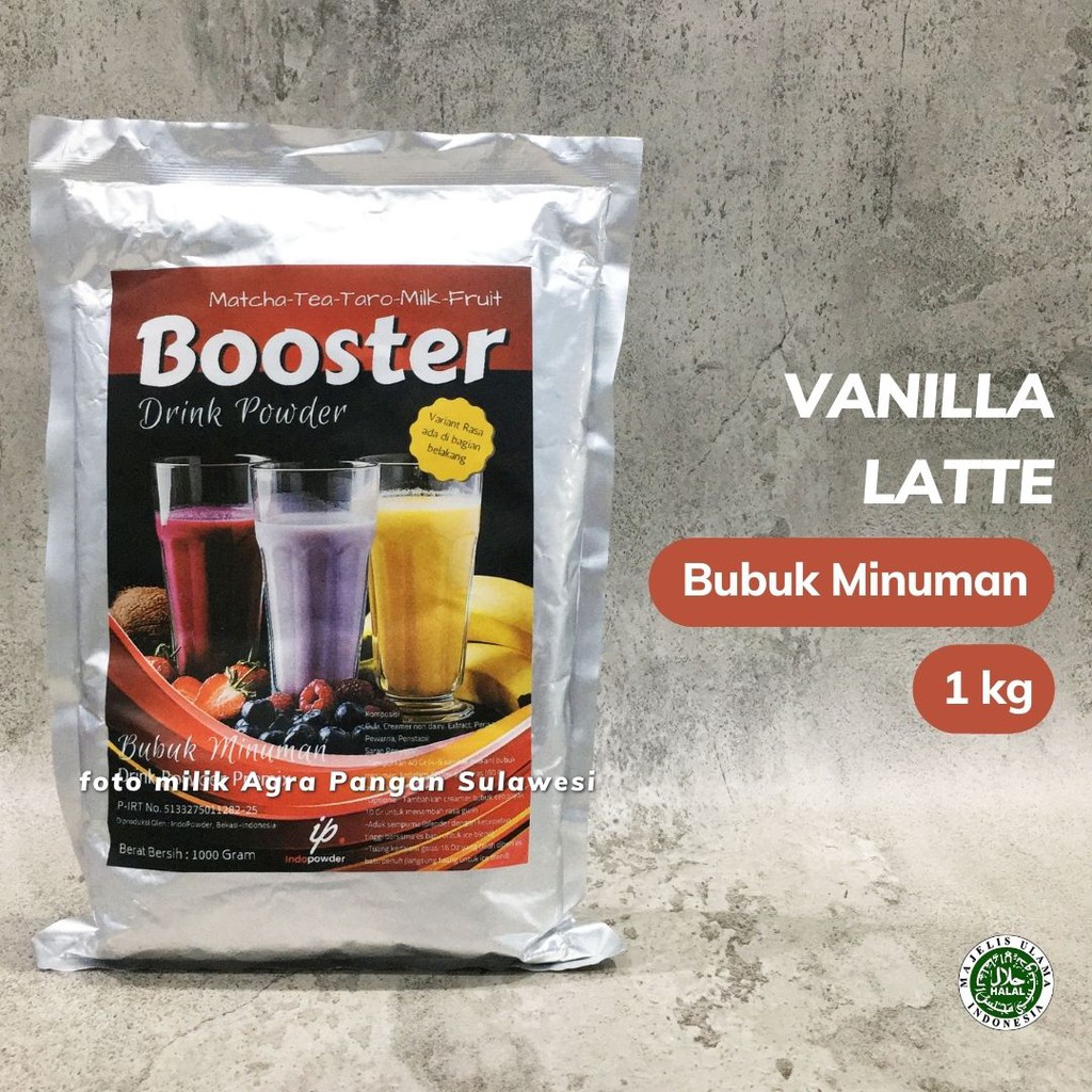 

Bubuk Minuman VANILLA LATTE 1kg | Vanila Bubble Drink Powder Kopi Frappe Flavour