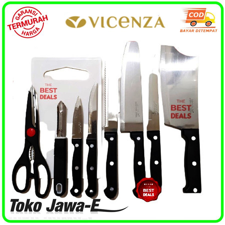 PISAU SET VICENZA V910K/VICENZA Pisau Set - ORIGINAL