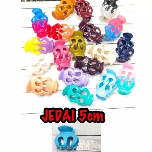 1 PCS JEDAI JEPIT RAMBUT 5CM BAHAN TEBAL / JEPITAN BADAI HAIR STYLISH/JEPITAN RAMBUT JEDAI BESAR