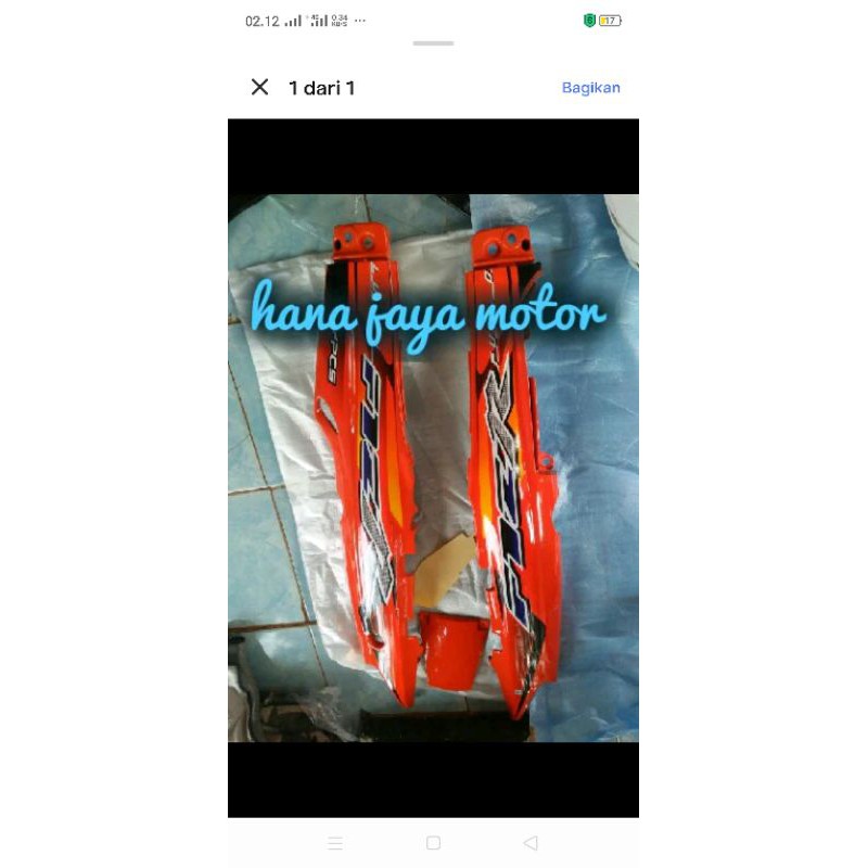 cover body fizr Oren dan list body poswan