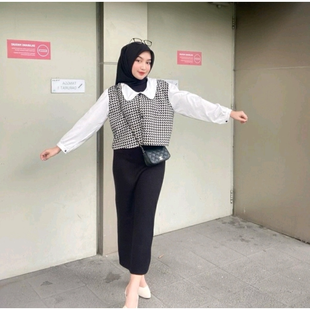 ROK SPAN KERJA WANITA BAHAN SCUBA PREMIUM KANTOR FORMAL WANITA ROK MUSLIM