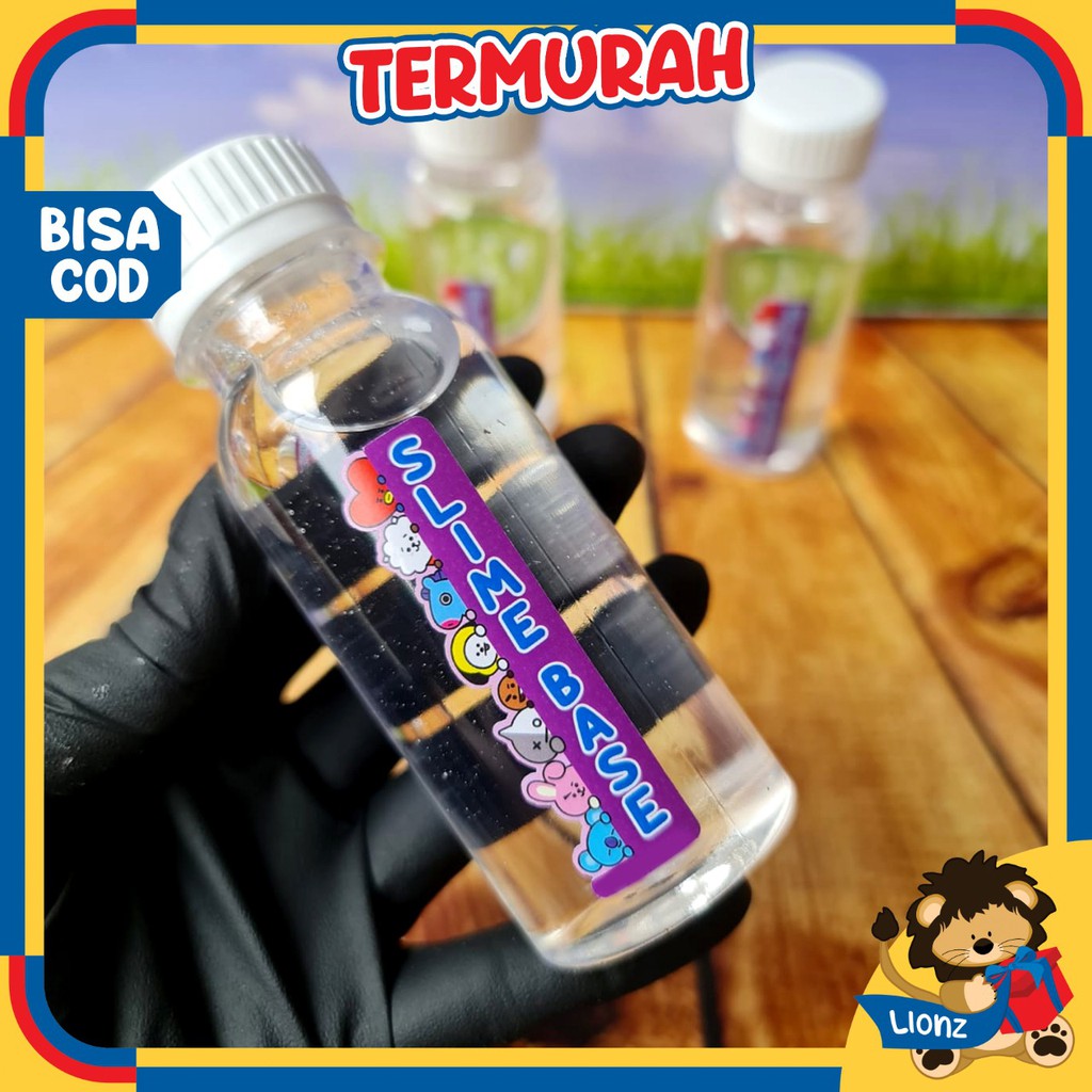 slime base / pelembut slime / pengawet slime / bahan slime