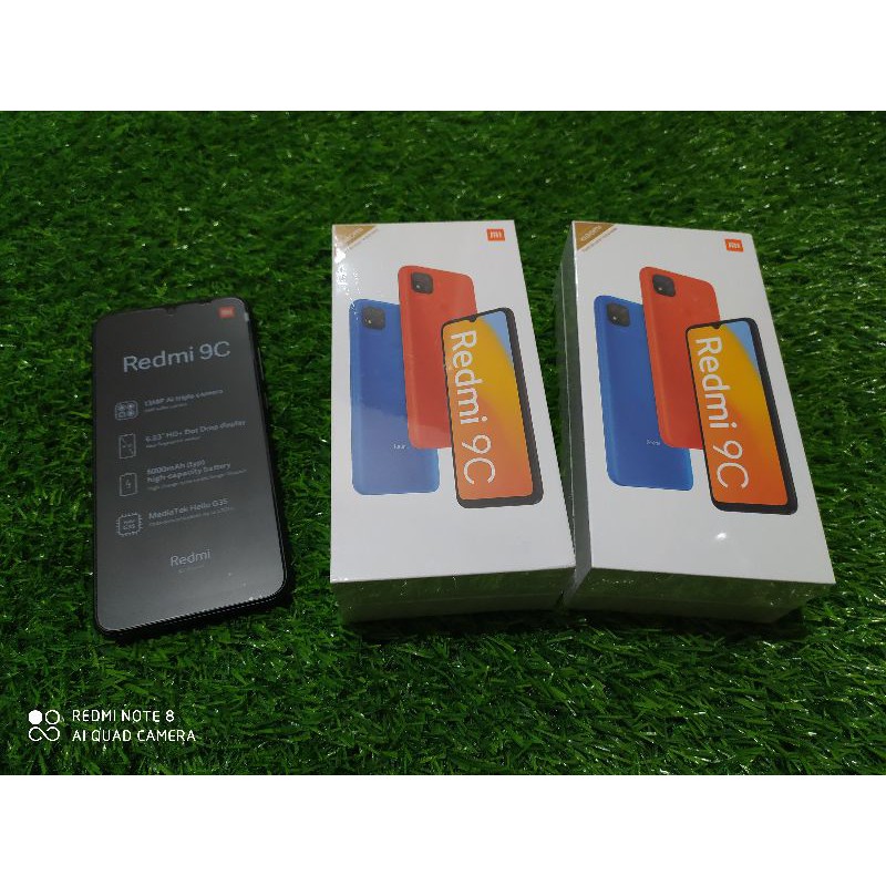 HP Xiaomi Redmi 9C Ram 3/32 dan Ram 4/64 Garansi Resmi