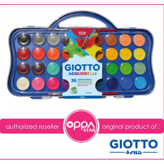 

Terbaru! Giotto Acquerelli Set 36 Warna Cat Air Watercolors Block Murah