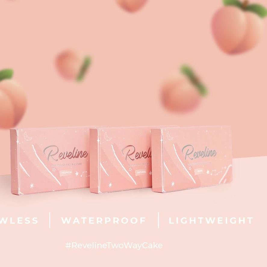 ✨ AKU MURAH ✨REVELINE Brightening Two Way Cake // Bedak Reveline BPOM