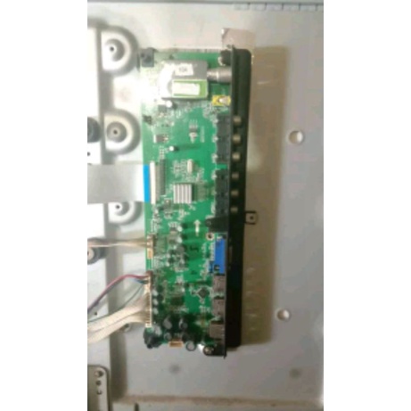 MB - MAINBOARD - MOTHERBOARD - MOBO - MICOM - MODUL - MESIN TV LED POLYTRON PLD32T500 - PLD 32T500 -