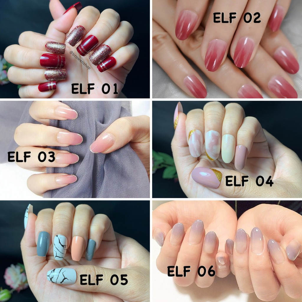 [HANAMI] Kuku Palsu Fake Nail nailart elf KPS