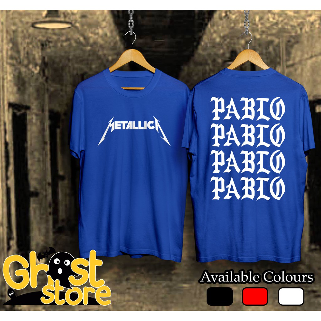 Kaos Pablo New #02 ( biru turkis )