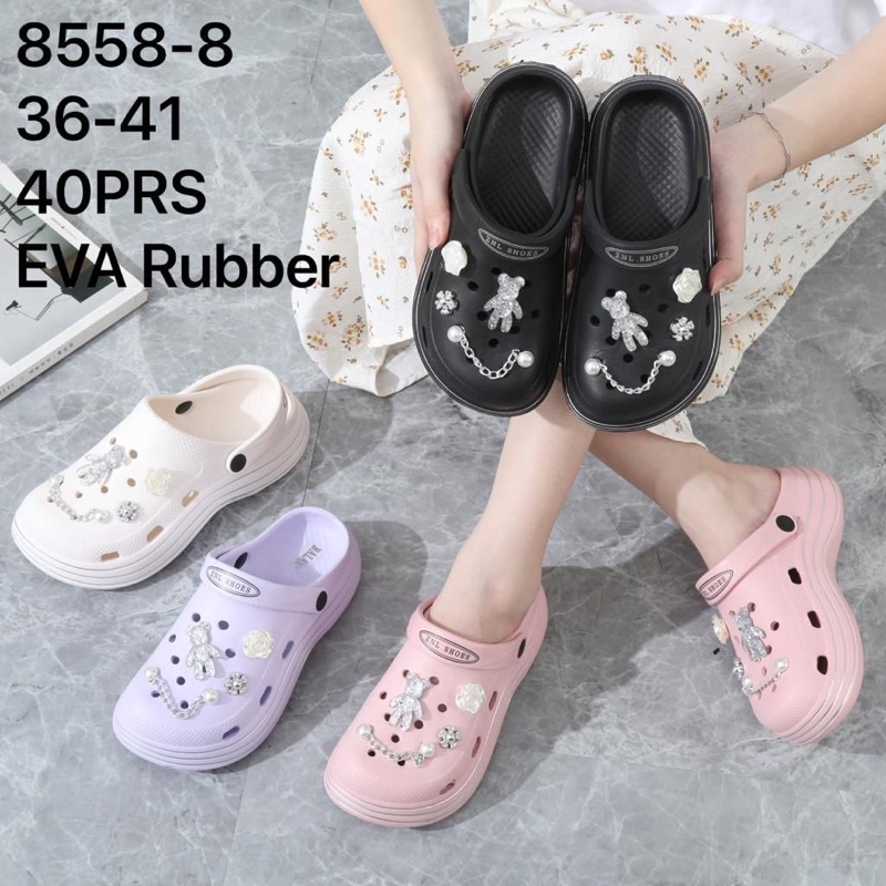 Sandal Jelly Balance 8558 Sandal Jelly Bapau Classic Bae Bear Terbaru.