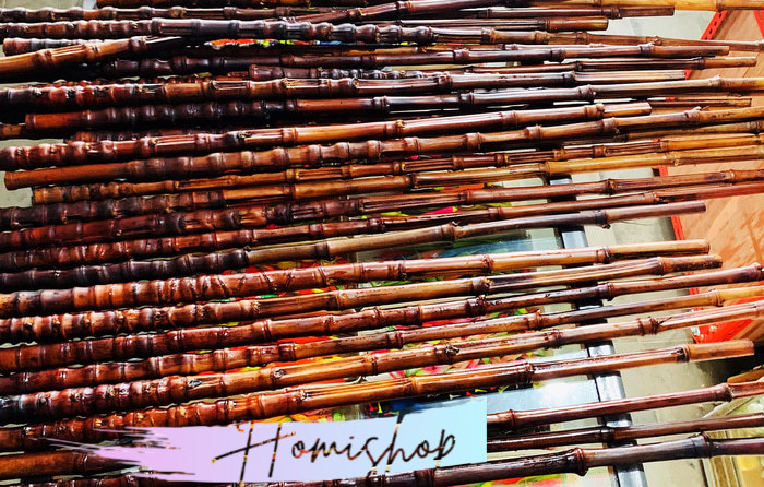 Handle Joran Bambu Cendani | Stick Joran | Pring  READY gagang pancing cendani