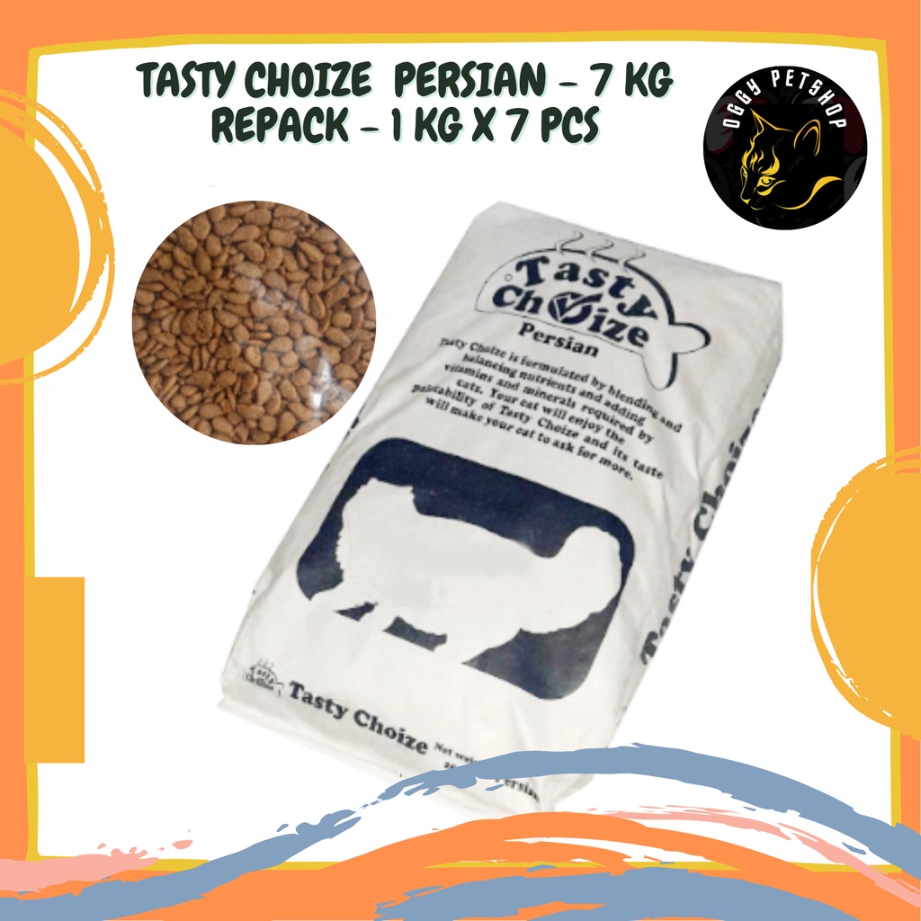 TASTY CHOIZE PERSIAN 7Kg Kemasan 1 Kg x 7 pcs