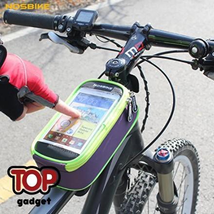 Unik  Tas Frame Sepeda Tempat Penyimpanan HP
