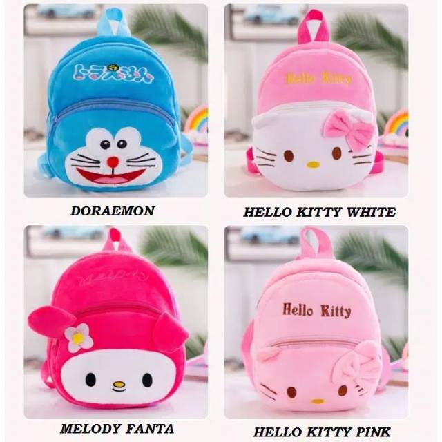 Medan Termurah Best seller Tas sekolah paud TK karkter Tas ransel import anak lucu