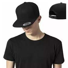 Topi Snapback Polos Premium TOPI HIPHOP POLOS HITAM Bahan RAFEL