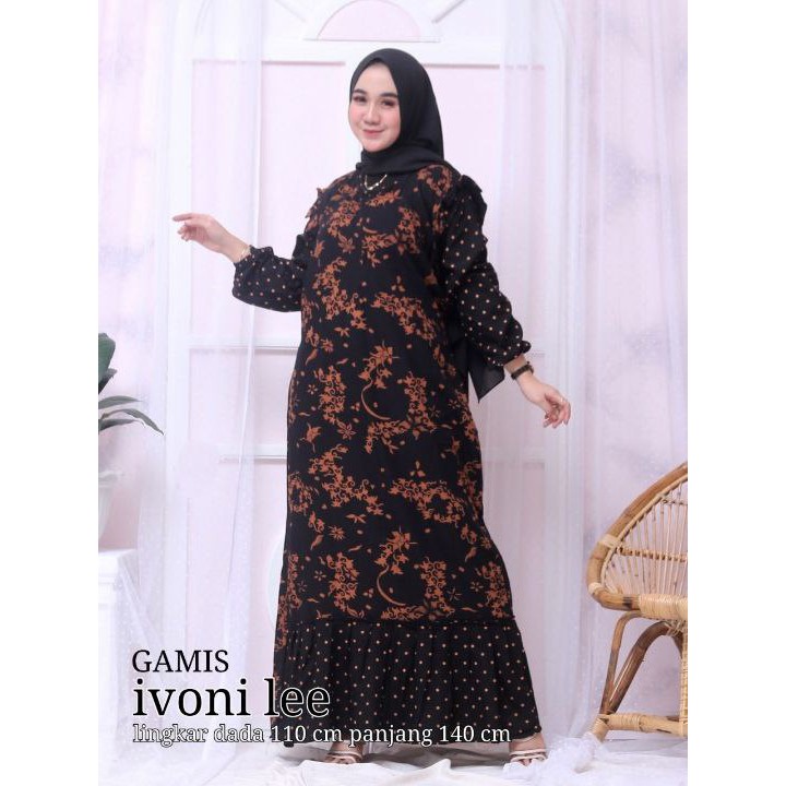 GAMIS IVONI LEE/ GAMIS/ PAKAIAN MUSLIM/ REAL PICH