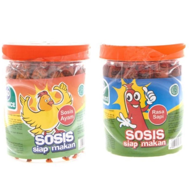 

isi 24 - SO NICE Sosis Siap Makan Ayam Sapi 480g