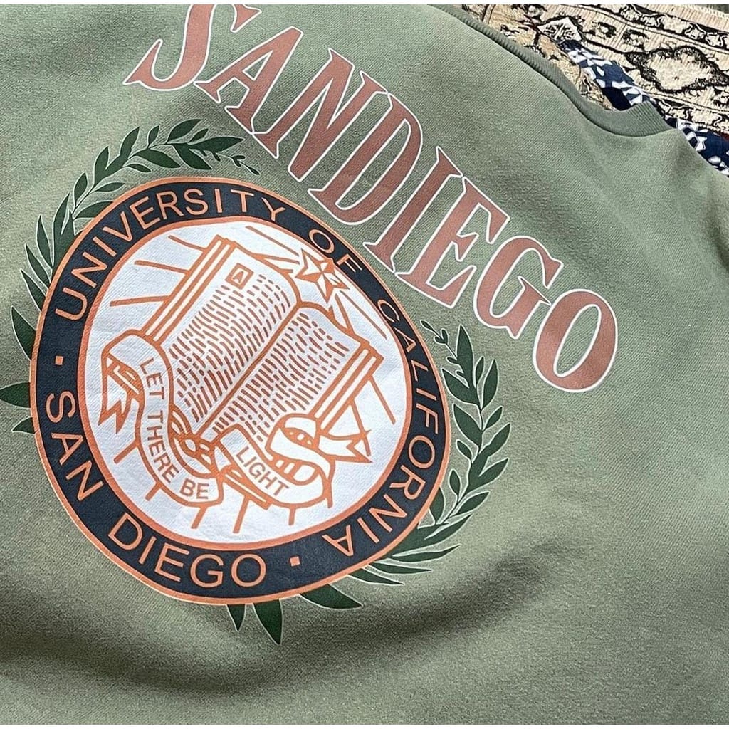 SWEATER CROPE SANDIEGO UNIVERSITY SWEATER CROOPE WANITA