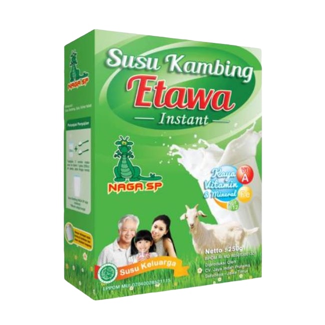 

SUSU KAMBING ETAWA INSTAN 250 GR NAGA SP