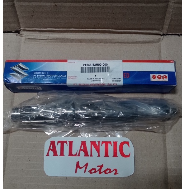 As roda belakang,SHAFT REAR AXLE Skywave ori SGP (24141-13H00-000)