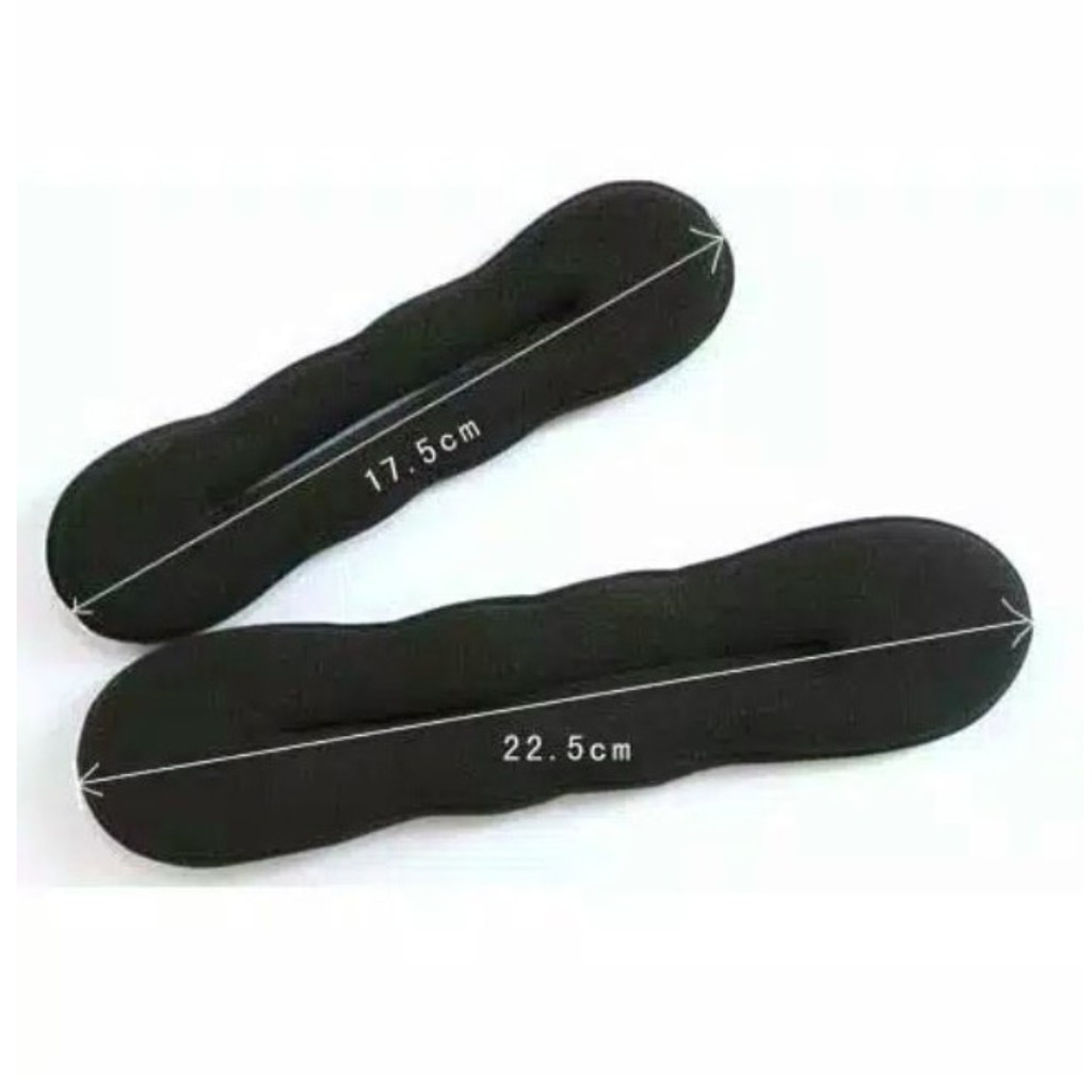 Hairdini Sponge Rambut / Hair Dini / Hair Bun / Hairlock / Alat Cepol Donat untuk Tatanan Rambut-5