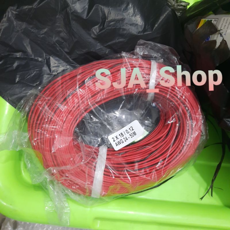 Jual Kabel Awg X Jalur Merah Hitam Isi Meter Indonesia Shopee Indonesia