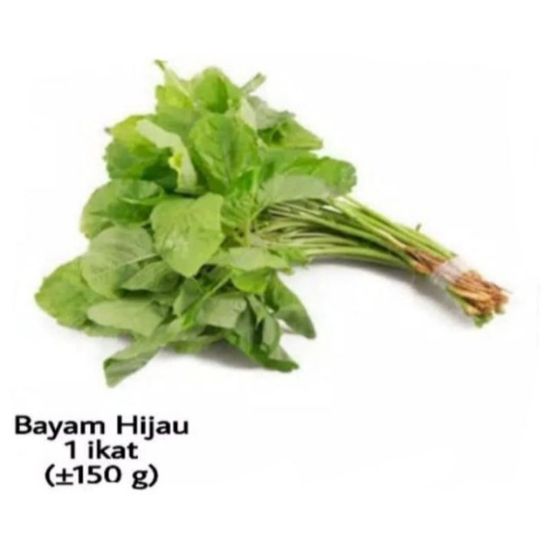 

Bayam segar/ikat 150gr